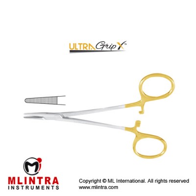 UltraGripX™ TC Webster Needle Holder With Automatic Release Ratchet Stainless Steel, 13 cm - 5" UltraGripX™ TC Webster Needle Holder With Automatic Release Ratchet Stainless Steel, 13 cm - 5"